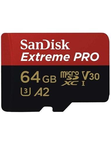 SANDISK Tarjeta Memoria SDXC 64Gb Extreme Pro UHS-I 120MB/s 4K V30 A2 